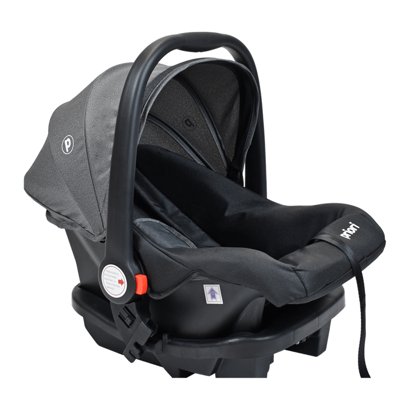 Coche para Bebé Travel System Luca con Portabebé Negro y Gris