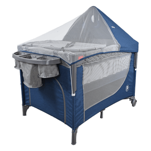 Corral Cuna Colecho Pro Max Azul - Priori