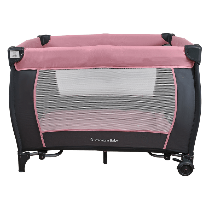 Corral-Cuna-Mecedora-Napoles-Rosa-y-Gris-Premium-Baby