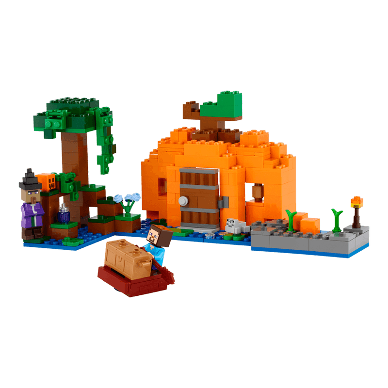 Set-Minecraft-La-Granja-Calabaza-257-Piezas-LEGO
