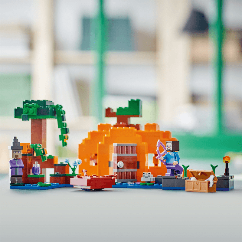 Set-Minecraft-La-Granja-Calabaza-257-Piezas-LEGO