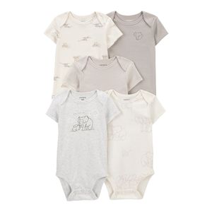 Set 5 Bodies Manga Corta Surtidos Bebés Unisex - Carter's
