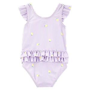 Vestido de Baño 1 Pieza Morado Bebés Niñas - Carter's