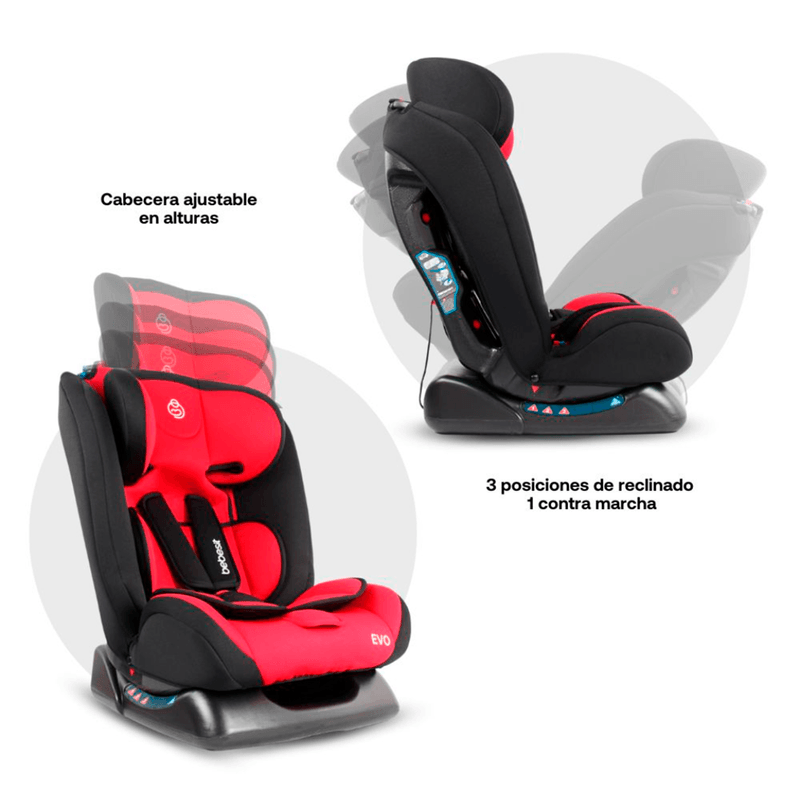 Silla Para Carro Evo Rojo Bebesit Bebesit Pepe Ganga Pepe Ganga