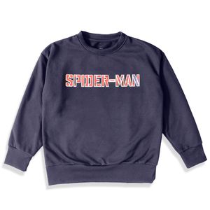 Buzo Cuello Redondo Azul Niños - Spiderman