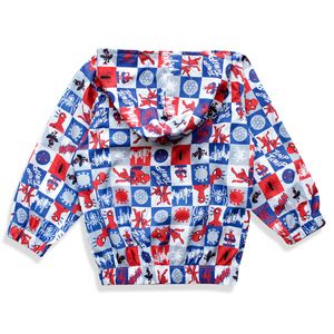 Chaqueta Rompevientos Estampada Niños - Spiderman