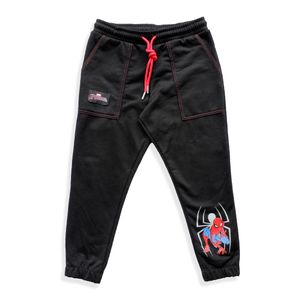 Pantalón Jogger con Bolsillos Negro Niños - Spiderman
