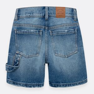 Bermuda en denim para niño