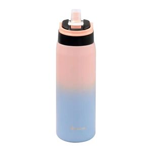 Combo Botella Acero Inoxidable 700ml + Mug Viajero 440ml Rosa - Ikhome