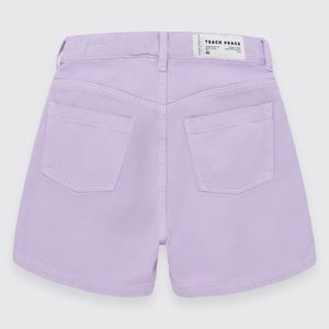 Short para niña con bolsillos