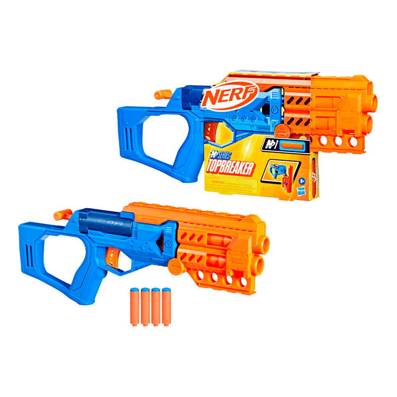 Lanzador N Series Topbreaker Dardos Nerf Pepe Ganga