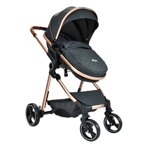 Coche Moisés Compacto para Bebé Mike Negro - Priori
