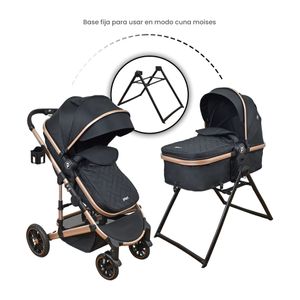 Coche para Bebé Compacto Moisés Cris  Negro - Priori