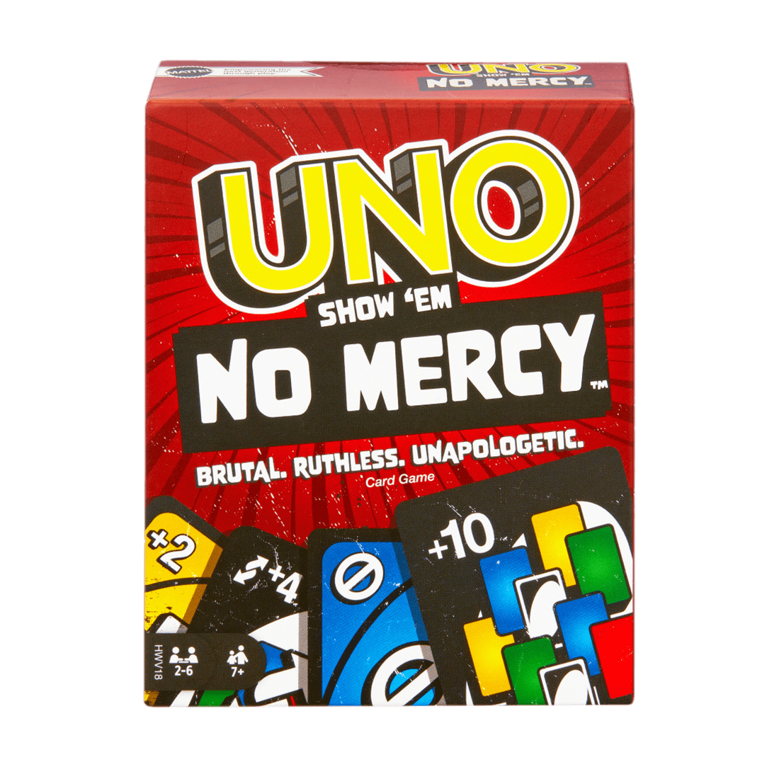Juego de Cartas Show 'em No Mercy UNO Pepe Ganga