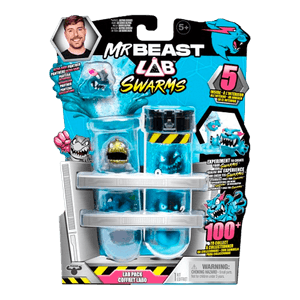 Set 2 Tubos de Ensayo Swarms 5 Micro Bestias - Mr Beast Lab