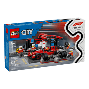 Set Parada Boxes F1 con Coche Ferrari 322 Piezas - LEGO