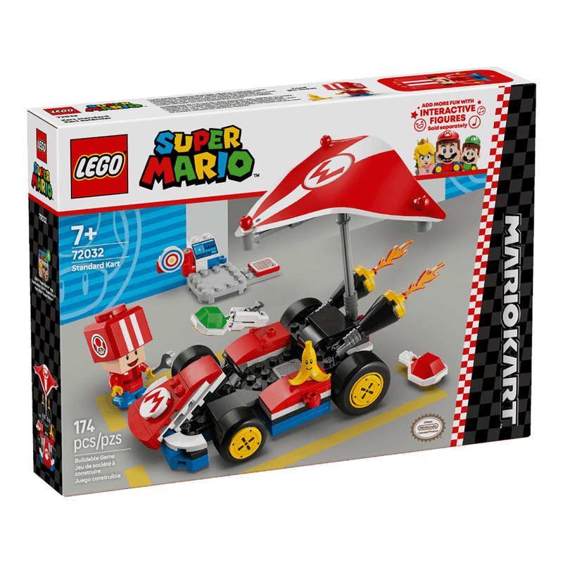 Set Mario Kart: Kart Estándar 174 Piezas LEGO