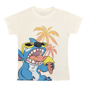 Camiseta Manga Corta Estampado Niños - Lilo y Stitch