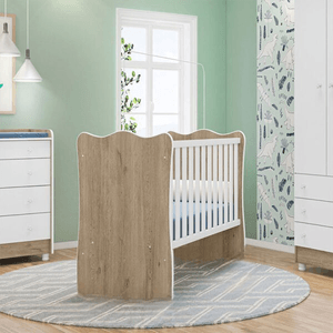 Cuna Rosario Miel/Blanco - Muebles 2020