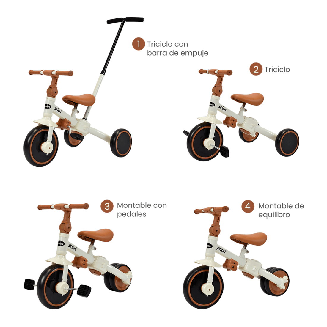 Triciclo Paseador Cosmos en Priori Pepe Ganga Bebés, juguetería,  ropa y mucho más un solo lugar