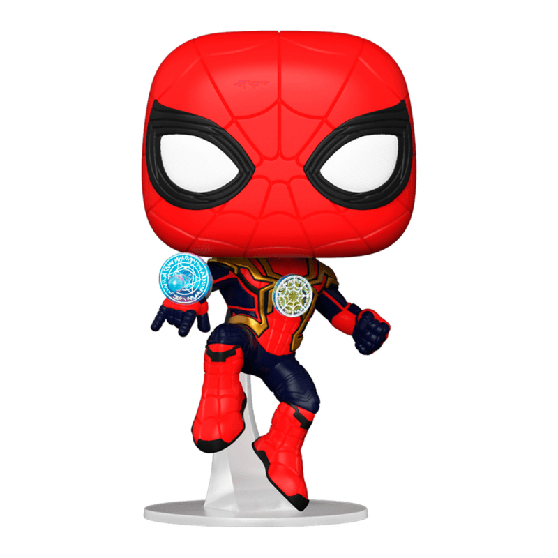Figura POP Marvel Spiderman Traje Integrado10cm Funko Pepe Ganga