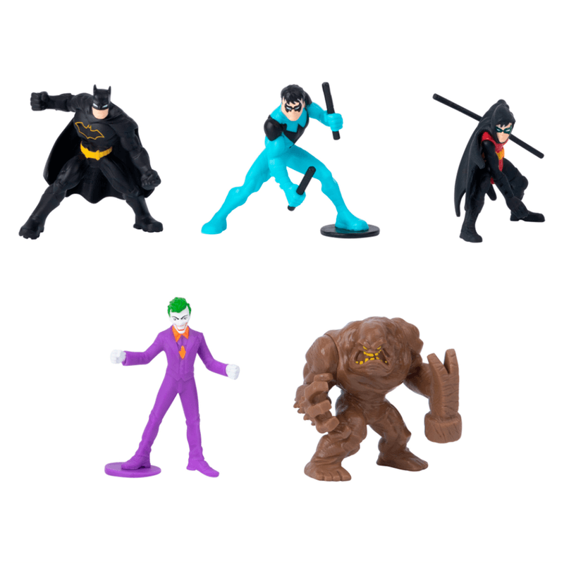 Set Figuras Superhéroes vs Villanos Batman Pepe Ganga