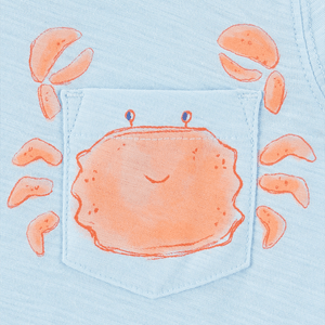 Set Camiseta Manga Corta y Short Cangrejos Niños - Carter's