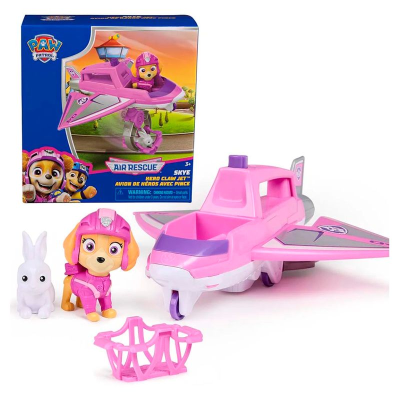 Set Air Rescue Skye y Avión Paw Patrol Pepe Ganga