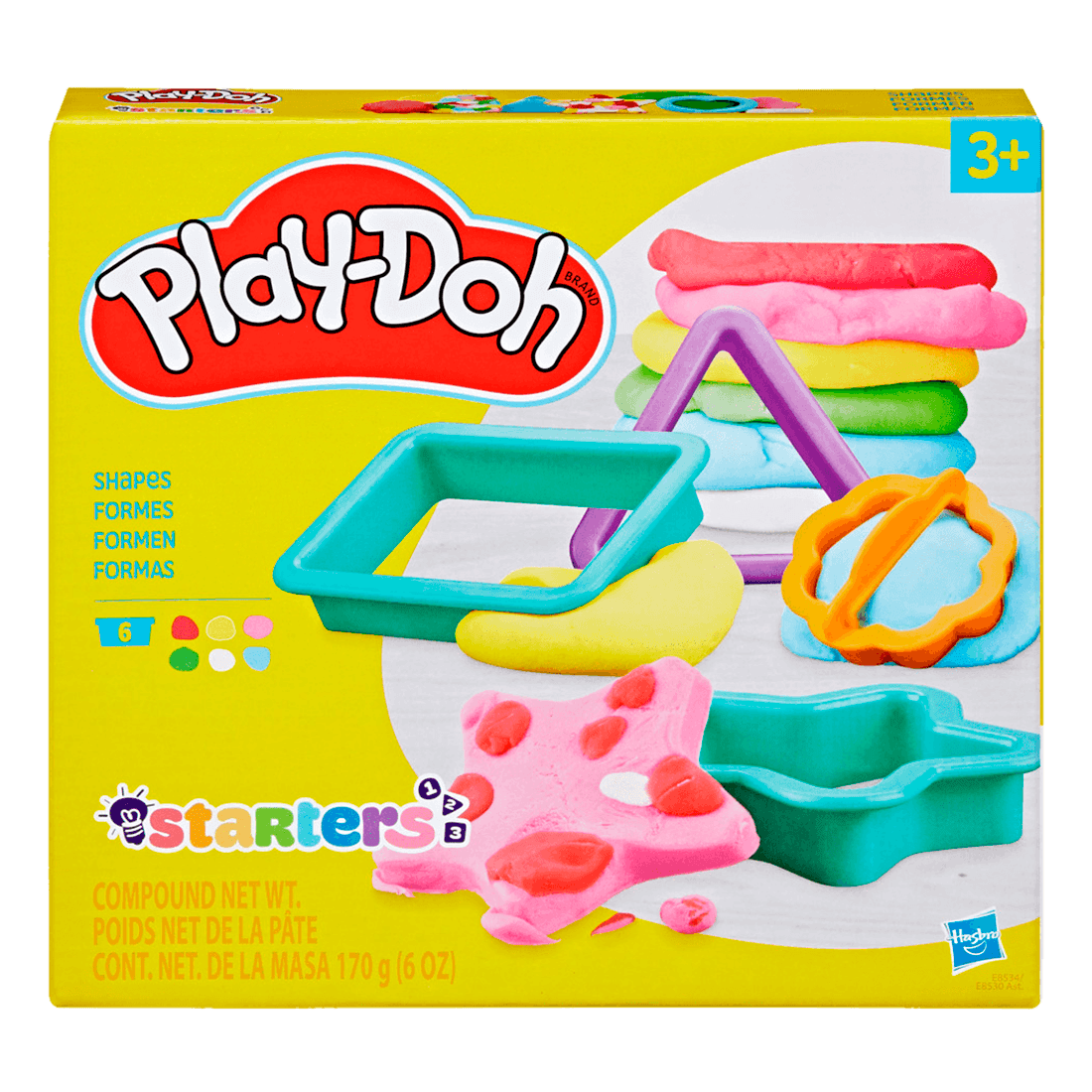 Set Masas y Plastilinas Starters Formas Play-Doh Pepe Ganga