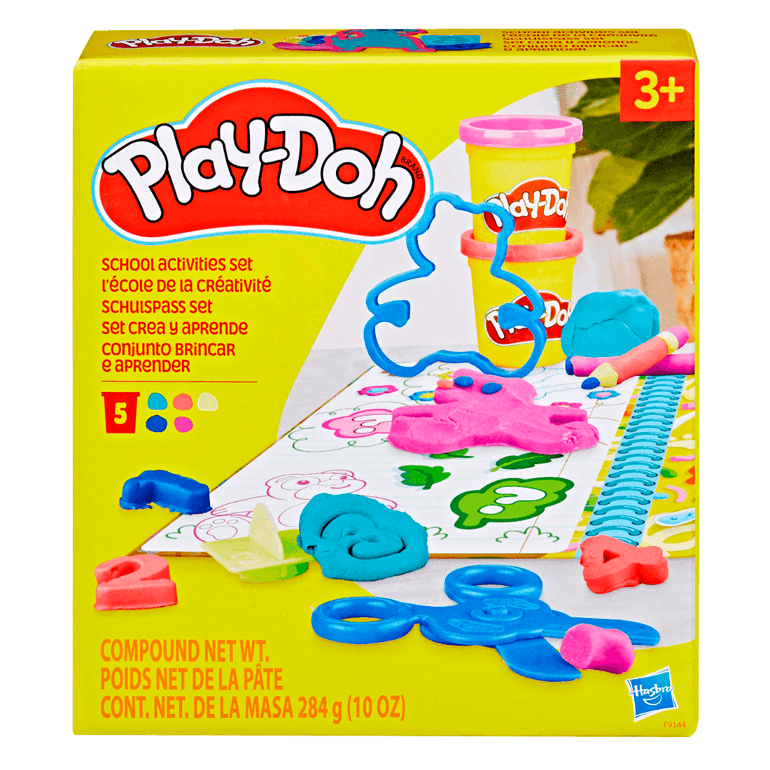 Set Masa Moldeable Crea y Aprende Play-Doh Pepe Ganga
