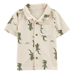Camisa Estampado Cocodrilos Niños - Carter's