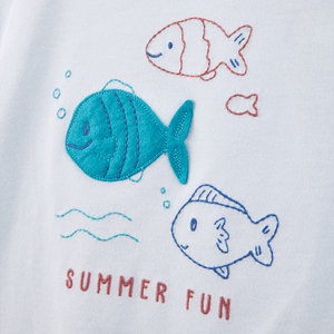 Set Camiseta Peces y Short Niños - Carter's