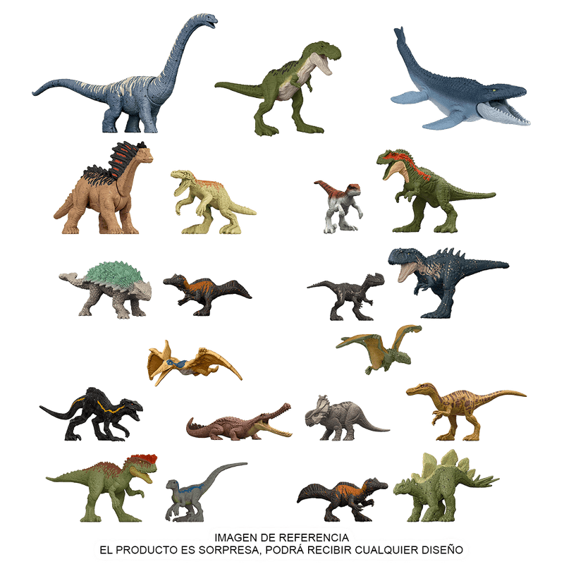 Figura Mini Dinosaurio Sorpresa Jurassic World Pepe Ganga