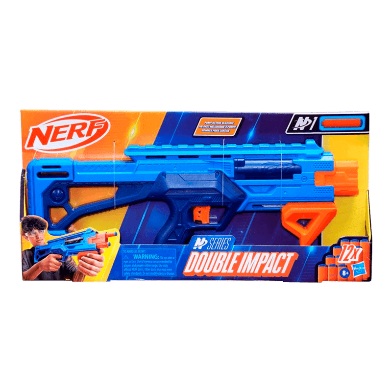 Lanzador N Series Double Impact Nerf Pepe Ganga