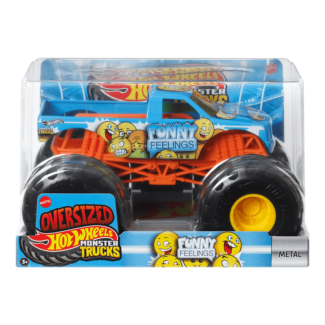 Carro Monster Trucks Funny Feelings Hot Wheels Pepe Ganga