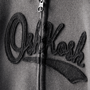 Chaqueta con Capota Negra Niños - Oshkosh