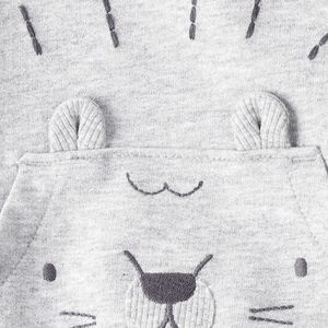 Set Body, Buzo y Pantalón Gris Bebés Niños - Carter's