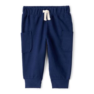 Set Body Gris y Pantalón Azul Bebés Niños - Carter's