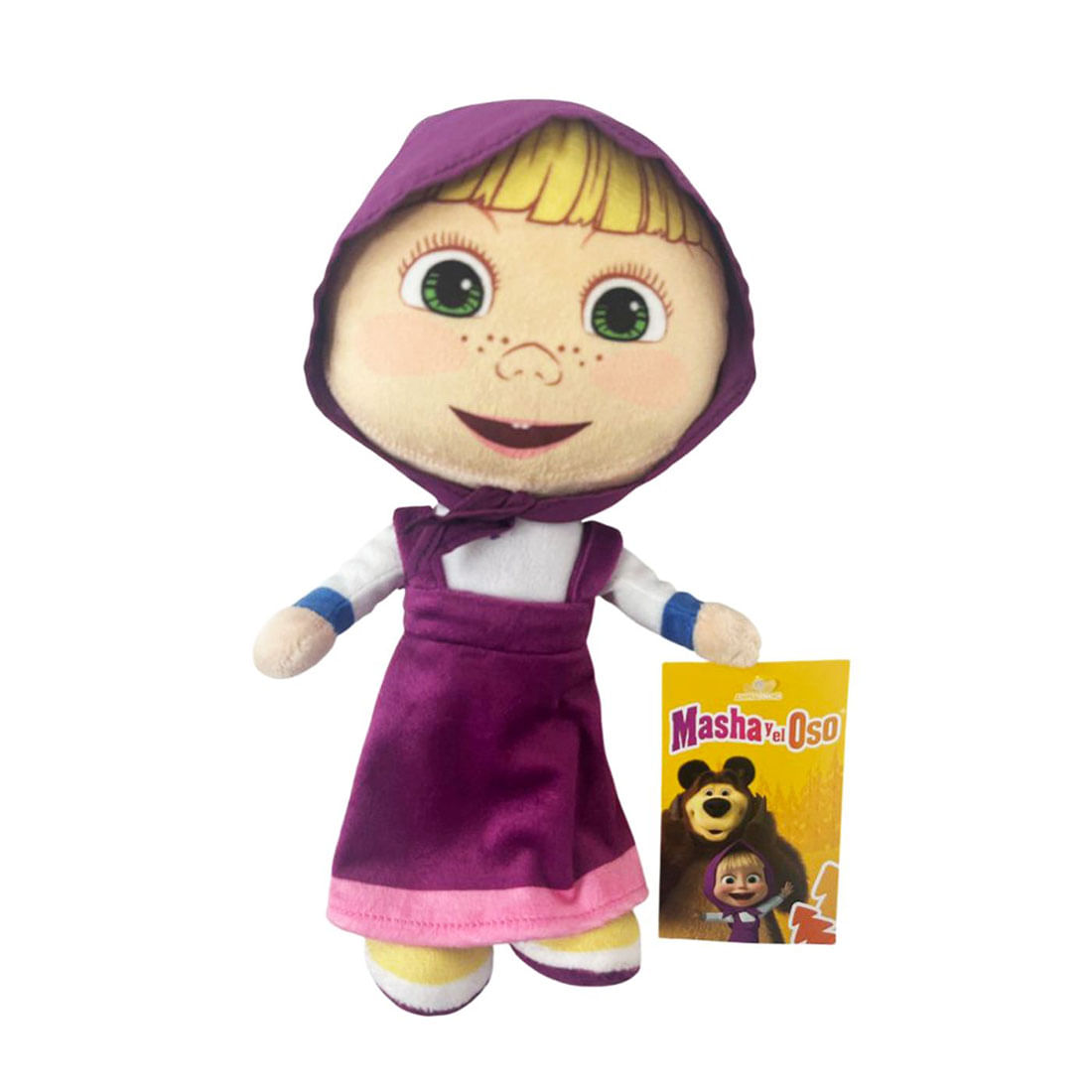 Peluche Masha 26cm Masha y el Oso Pepe Ganga