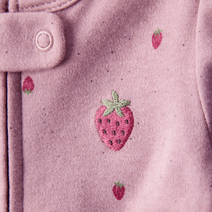 Pijama Enteriza Fresas Rosa Bebés Niñas - Carter's