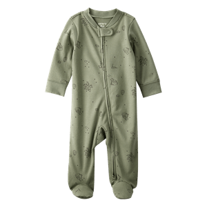 Pijama Enteriza Estampado Verde Bebés Niños - Carter's