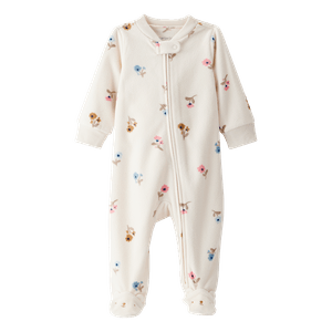 Pijama Enteriza Estampado Flores Bebés Niñas - Carter's