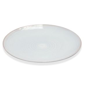 Plato Onda Blanco 25cm - Ikhome