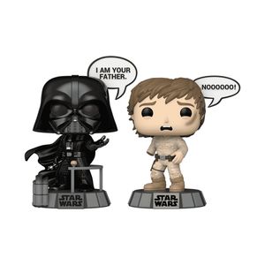 Figuras POP Darth Vader y Luke Skywalker - Funko