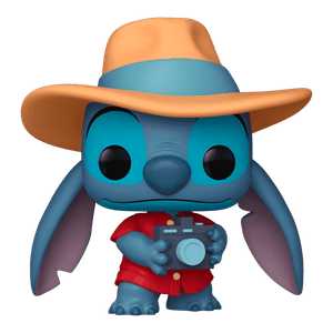Figura POP Disney Stitch Turista 9cm - Funko