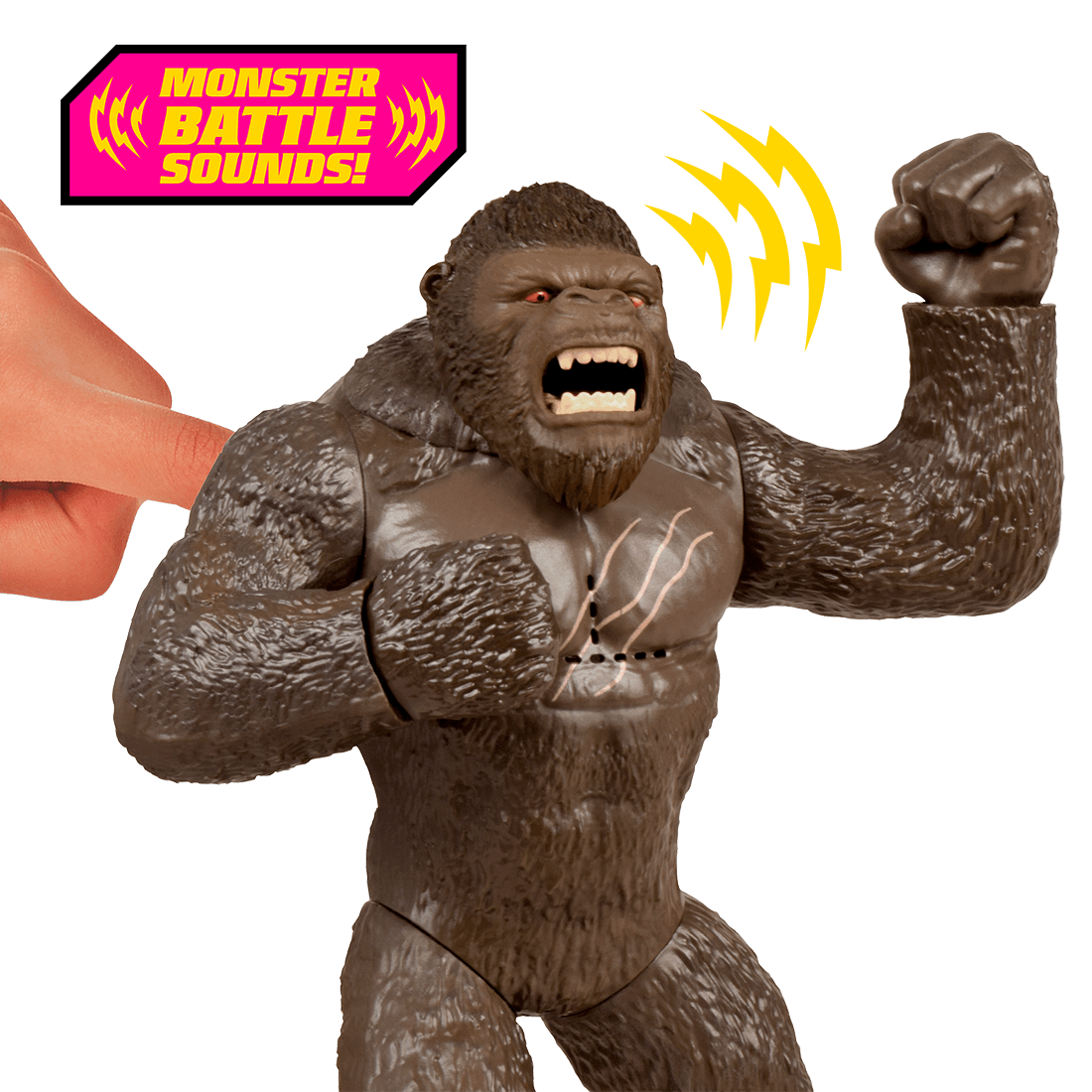 Godzilla X Kong: The New Empire – Figura De Acción Kong Battle Roar De 17 Cm Con
