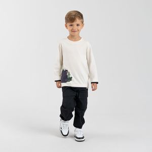 Camiseta para niño manga larga con gráfico