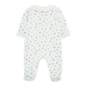 Pijamas Enteriza Blanca Estampada Niñas - Little Me