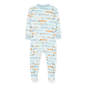 Pijamas Enteriza Azul Estampada Niños - Little Me