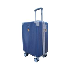 Maleta de Viaje Expandible Cabina M019 Azul S 19" - Bin